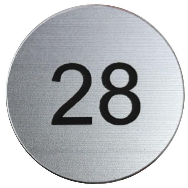 Table Numbers Braccio.co.uk